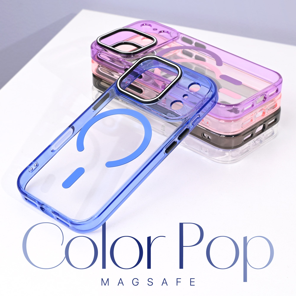 Maska/Futrola Magsafe Color Pop za iPhone 17 Air 6.6 roze - Image 2