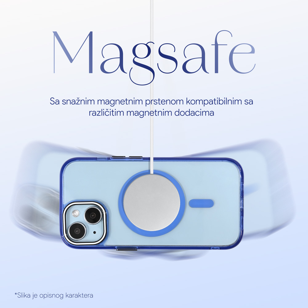 Maska/Futrola Magsafe Color Pop za iPhone 17 Air 6.6 roze - Image 4