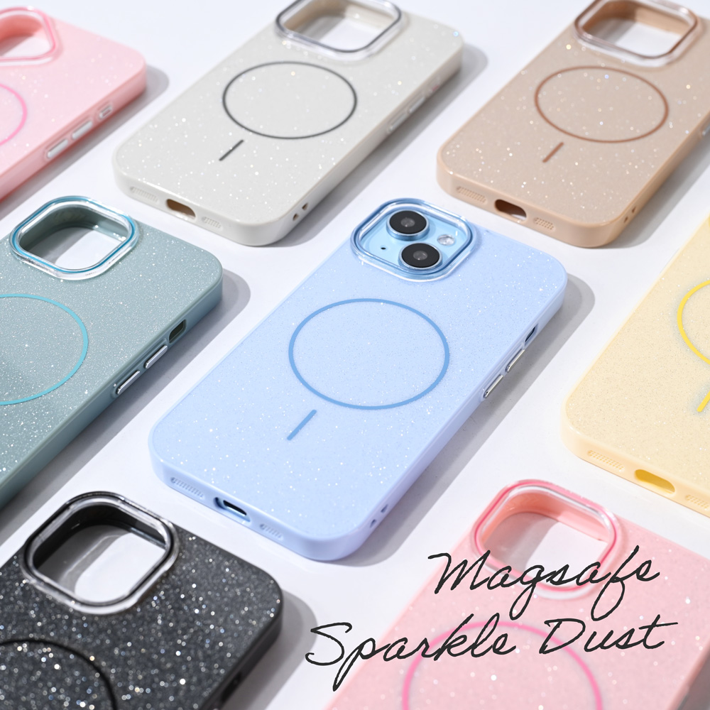 Maska/Futrola Magsafe Sparkle Dust za iPhone 17 Pro 6.3 ljubicasta - Image 2