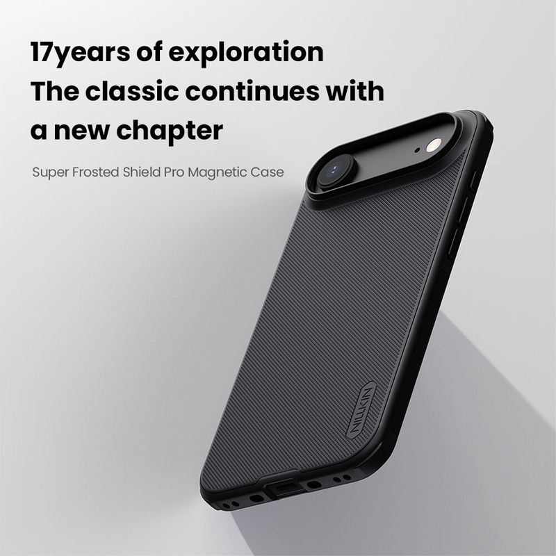 Maska/Futrola Nillkin Scrub Pro za iPhone 17 Air 6.6 crna - Image 6