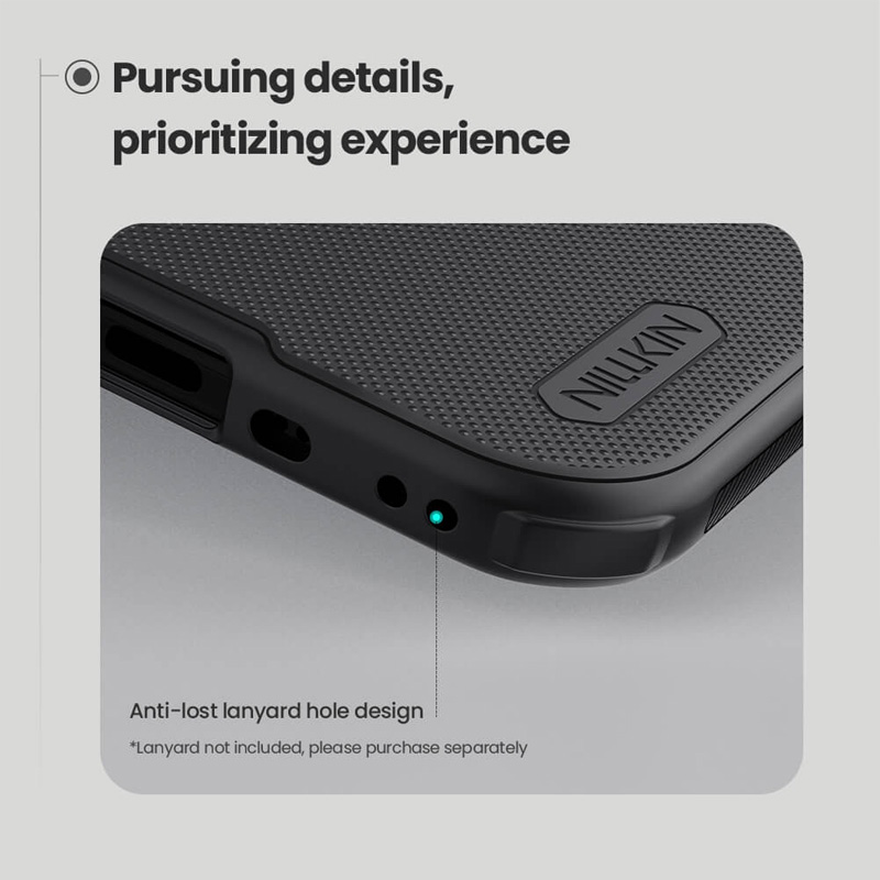 Maska/Futrola Nillkin Scrub Pro za iPhone 17 Air 6.6 crna - Image 12