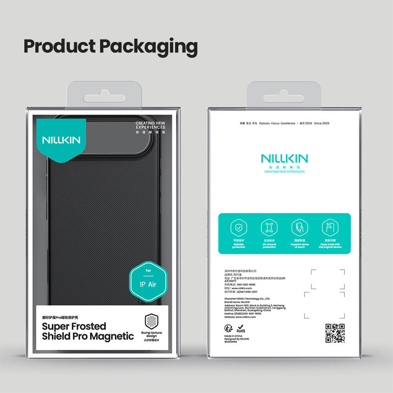 Maska/Futrola Nillkin Scrub Pro za iPhone 17 Air 6.6 crna - Image 13