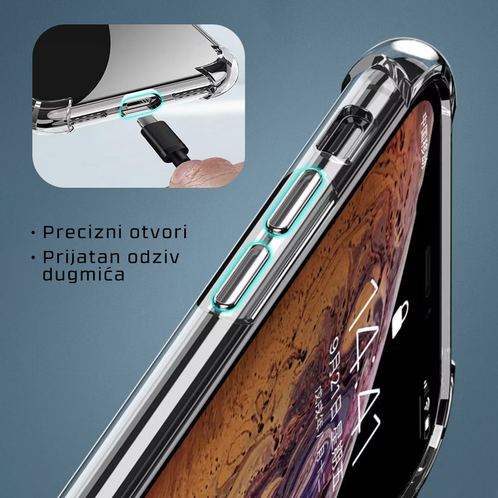 Maska/Futrola Transparent Ice Cube za iPhone 17 6.3 - Image 4