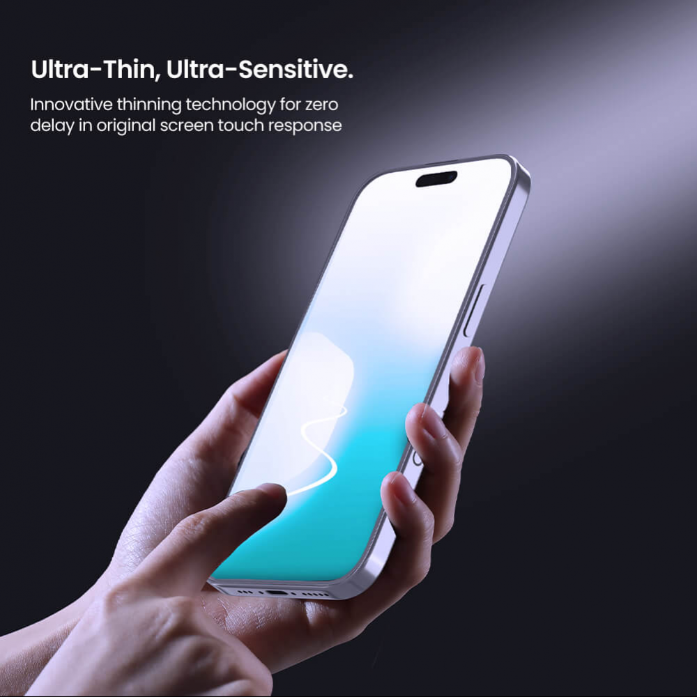 Zastitno staklo Tempered glass Nillkin H+ Pro za iPhone 17 Air 6.6 (sa kalupom) - Image 5