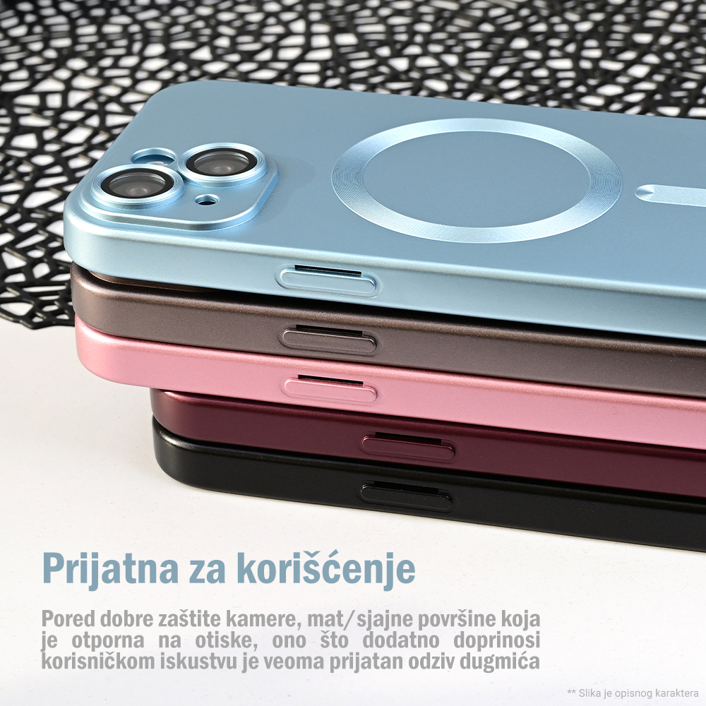 Maska/Futrola Magsafe Chrome za iPhone 17 Pro Max 6.9 zlatna - Image 5