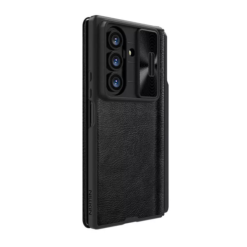 Maska/Futrola Nillkin Qin Pro Leather za Samsung F966B Galaxy Z Fold 7 crna (with pen) - Image 3