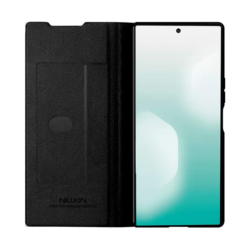 Maska/Futrola Nillkin Qin Pro Leather za Samsung F966B Galaxy Z Fold 7 crna (with pen) - Image 5