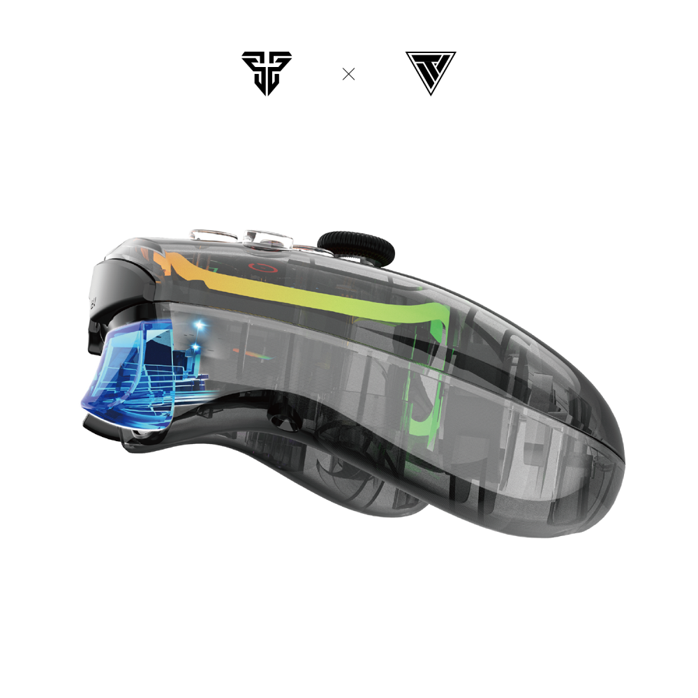Joypad wireless Fantech WGP14V2 NOVA PRO multiplatform RGB CLEAR crni - Image 4