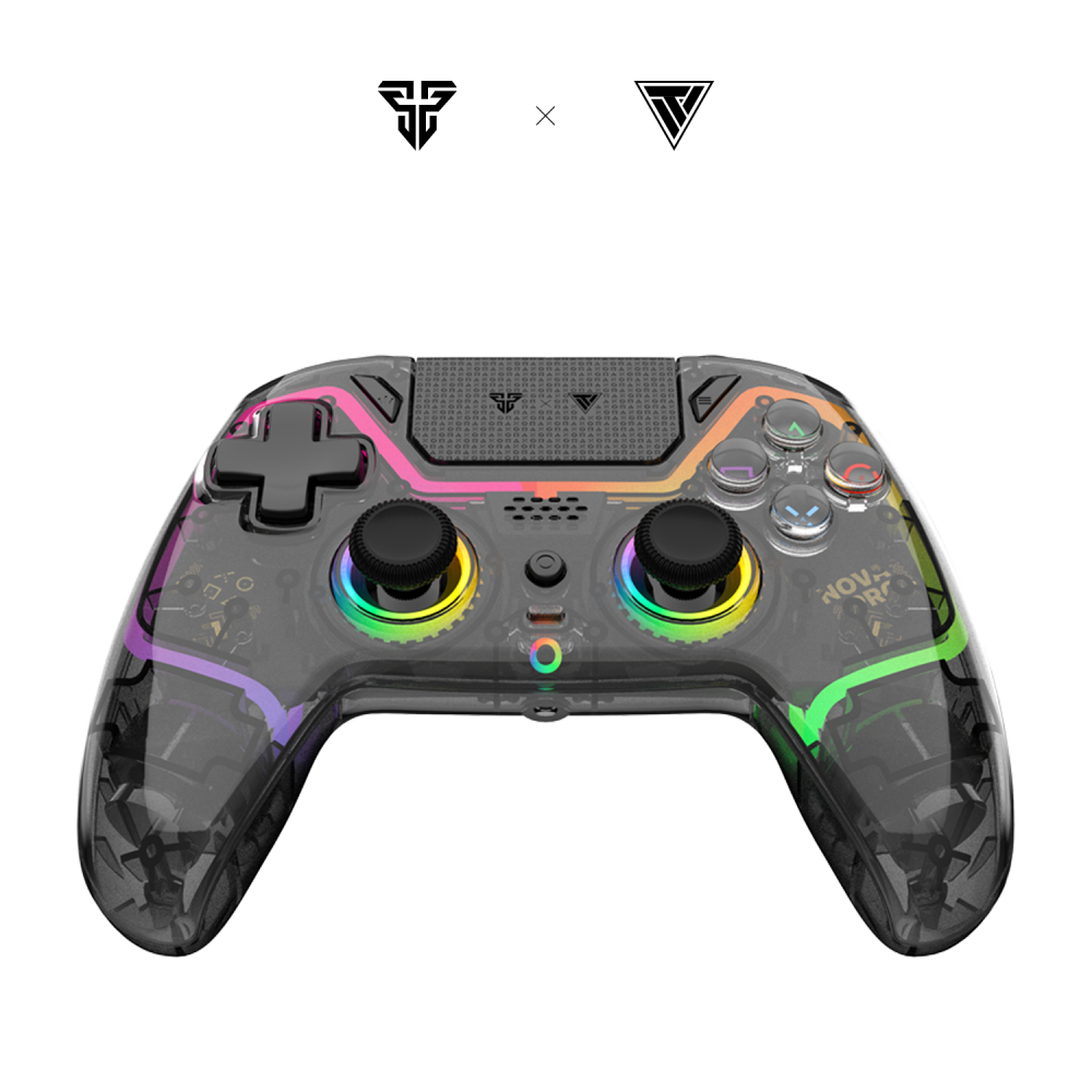 Joypad wireless Fantech WGP14V2 NOVA PRO multiplatform RGB CLEAR crni - Image 5