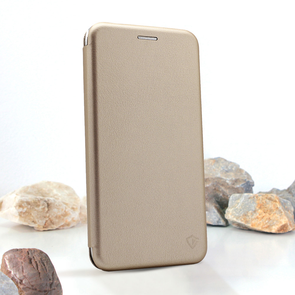 Maska/Futrola Teracell Flip Cover za Honor X7d 4G/400 Smart 5G zlatna - Image 2