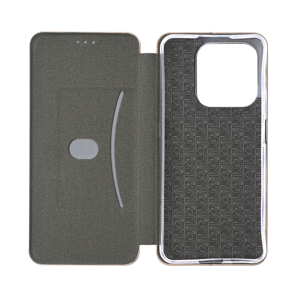 Maska/Futrola Teracell Flip Cover za Honor X7d 4G/400 Smart 5G zlatna - Image 3