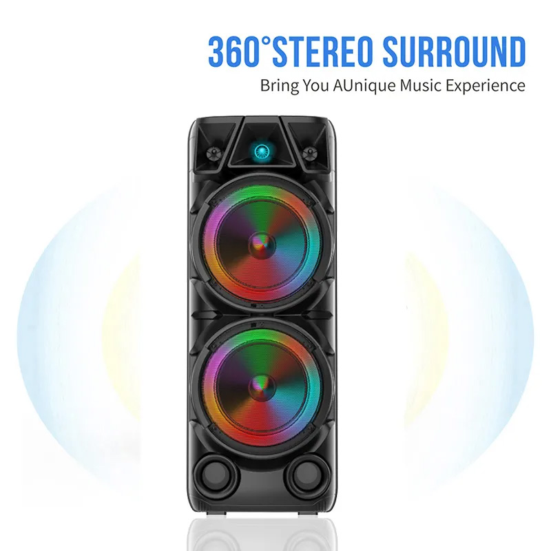 Bluetooth zvucnik ZQS-8210 2x8" - Image 7