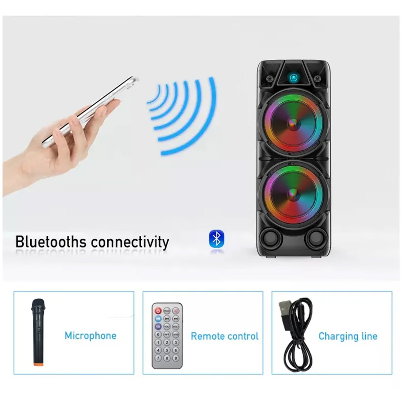 Bluetooth zvucnik ZQS-8210 2x8" - Image 10