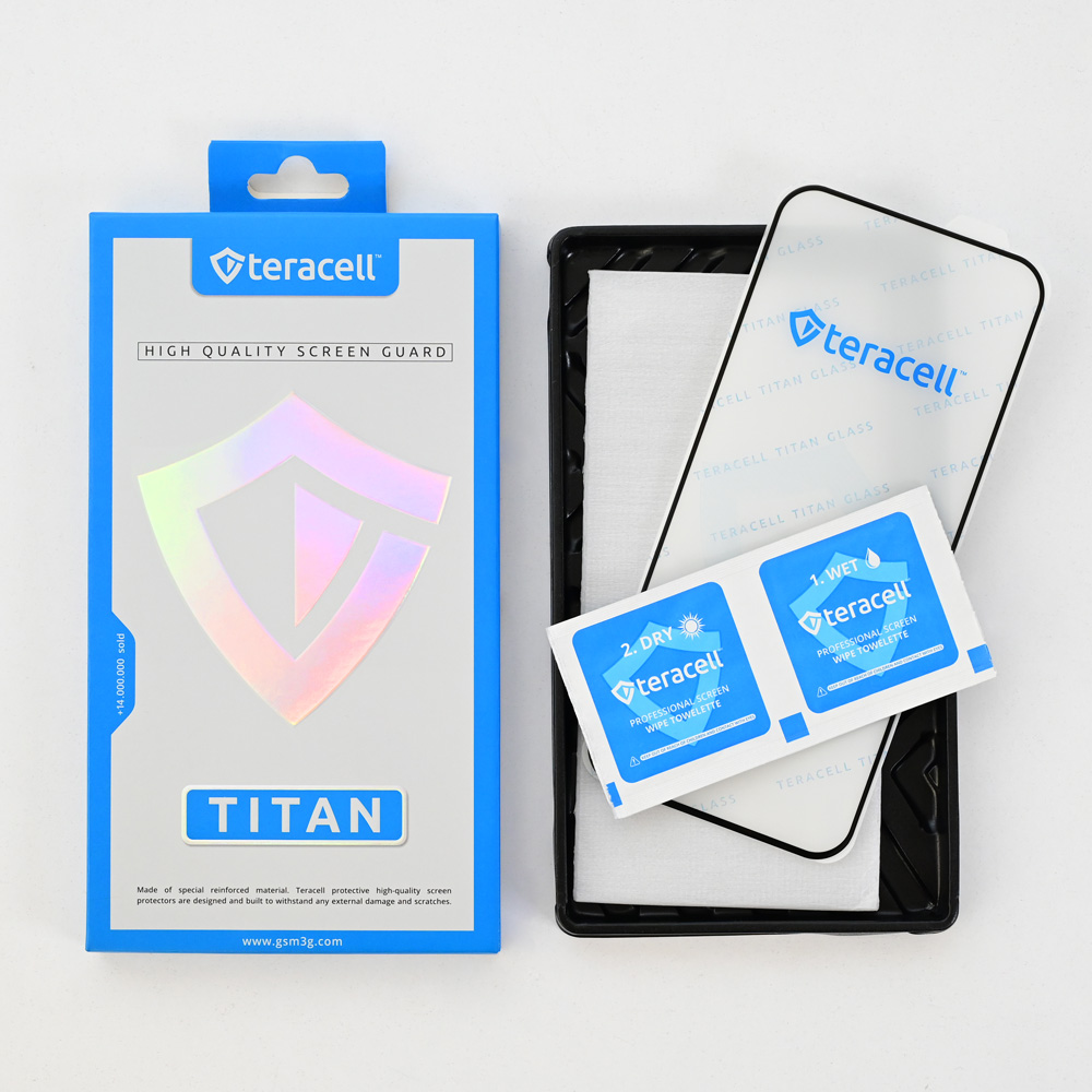 Zastitno staklo Tempered glass Teracell Titan 2.5D za Xiaomi 15T Pro crni - Image 9