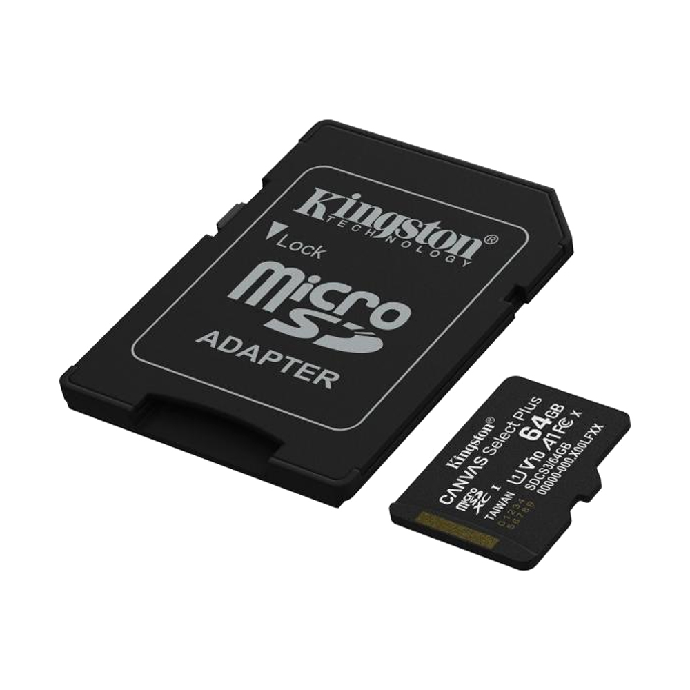 Memorijska kartica Kingston SelectPlus 64GB gen 3 150MB/s SDCS3 + adapter - Image 3