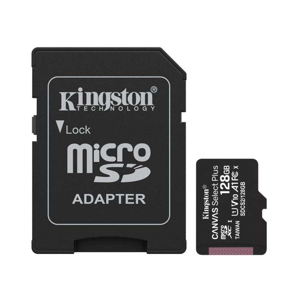 Memorijska kartica Kingston SelectPlus 128GB gen 3 150MB/s SDCS3 + adapter - Image 2