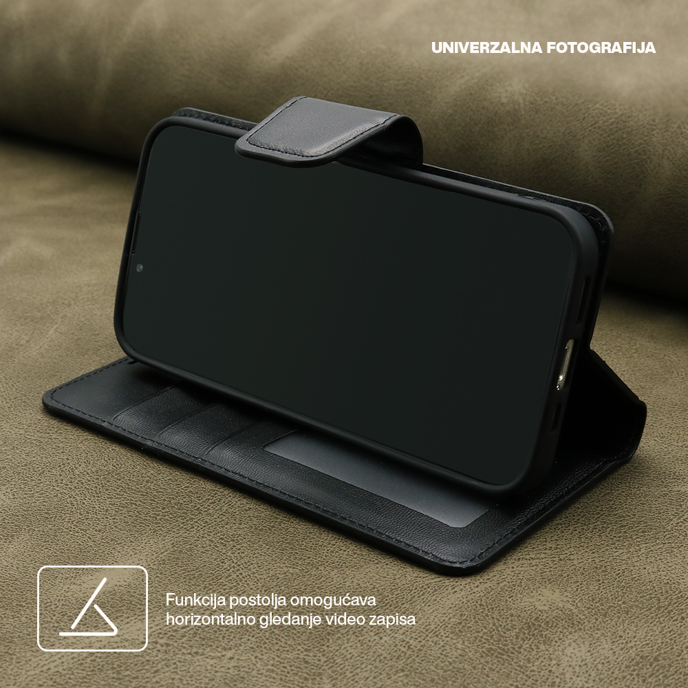 Maska/Futrola BI FOLD HANMAN II za Xiaomi Redmi A7 4G crna - Image 5