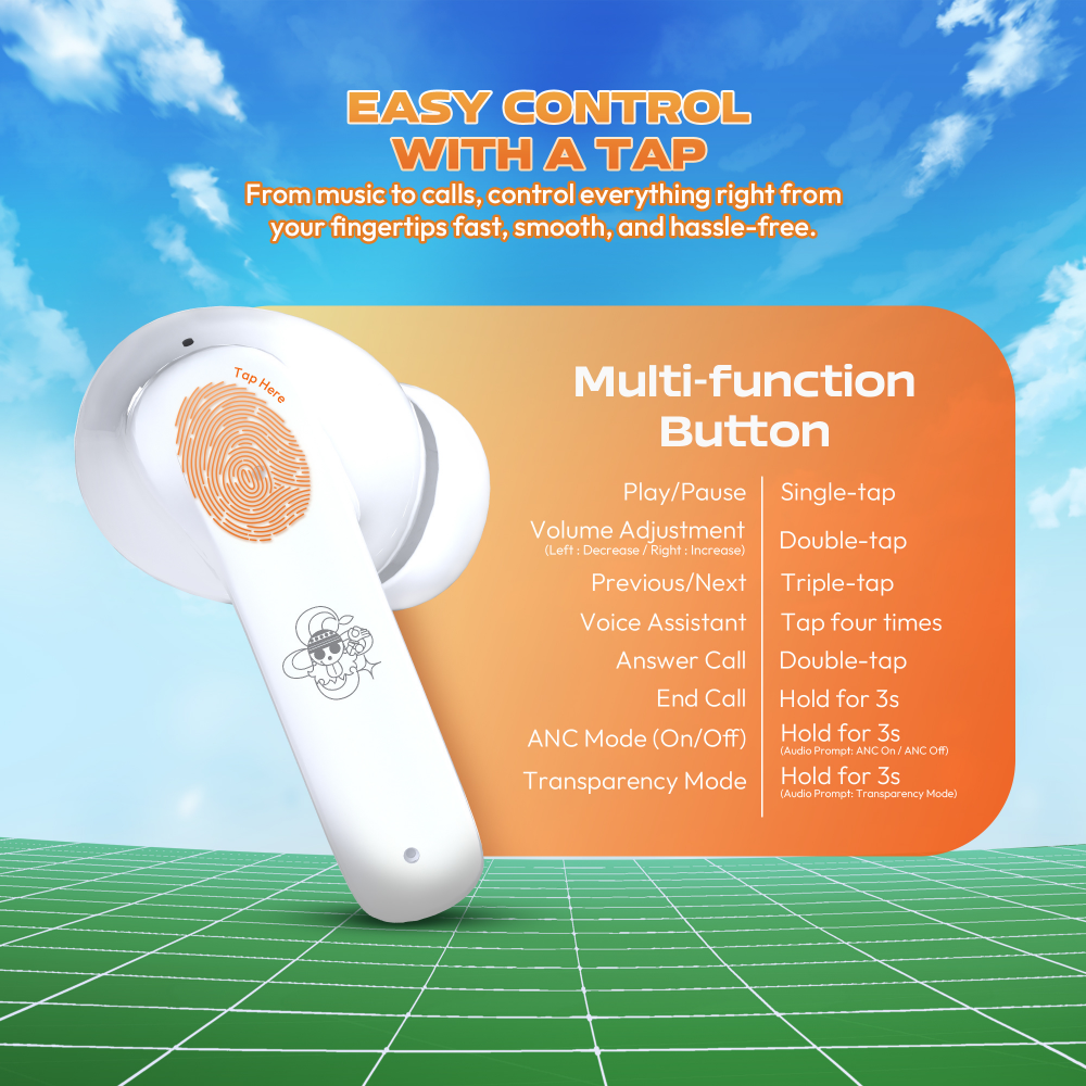 Slusalice Wireless Fantech FT20 OP Groove ANC ONE PIECE - NAMI - Image 9