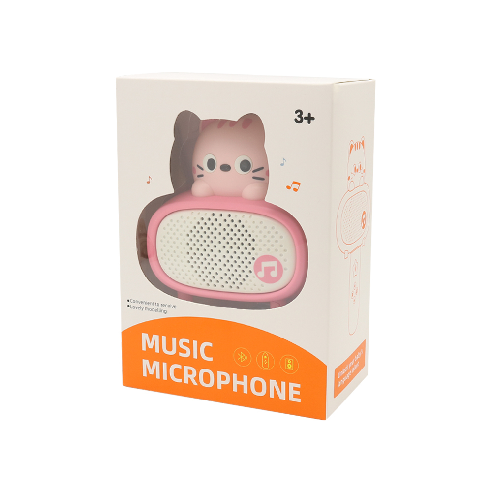 Mikrofon bluetooth 11252 maca roze - Image 6