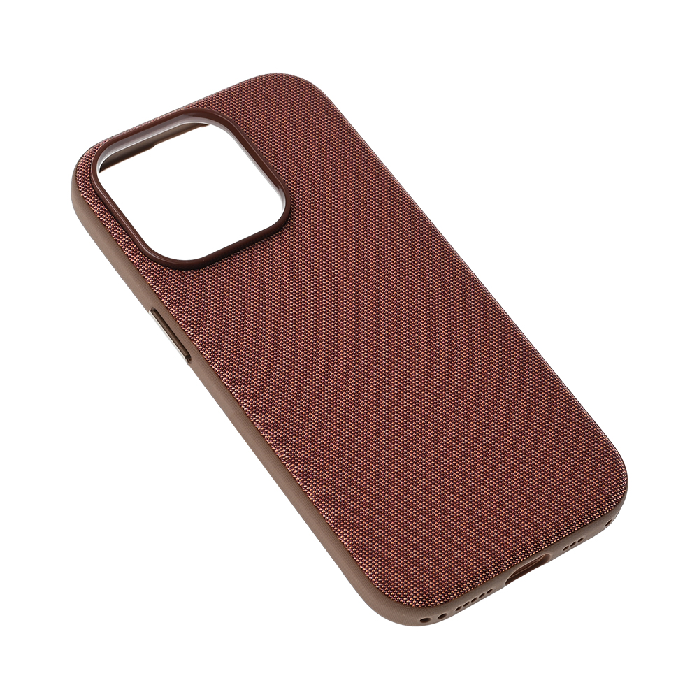 Maska/Futrola Magsafe TechWoven za iPhone 15 Pro 6.1 braon