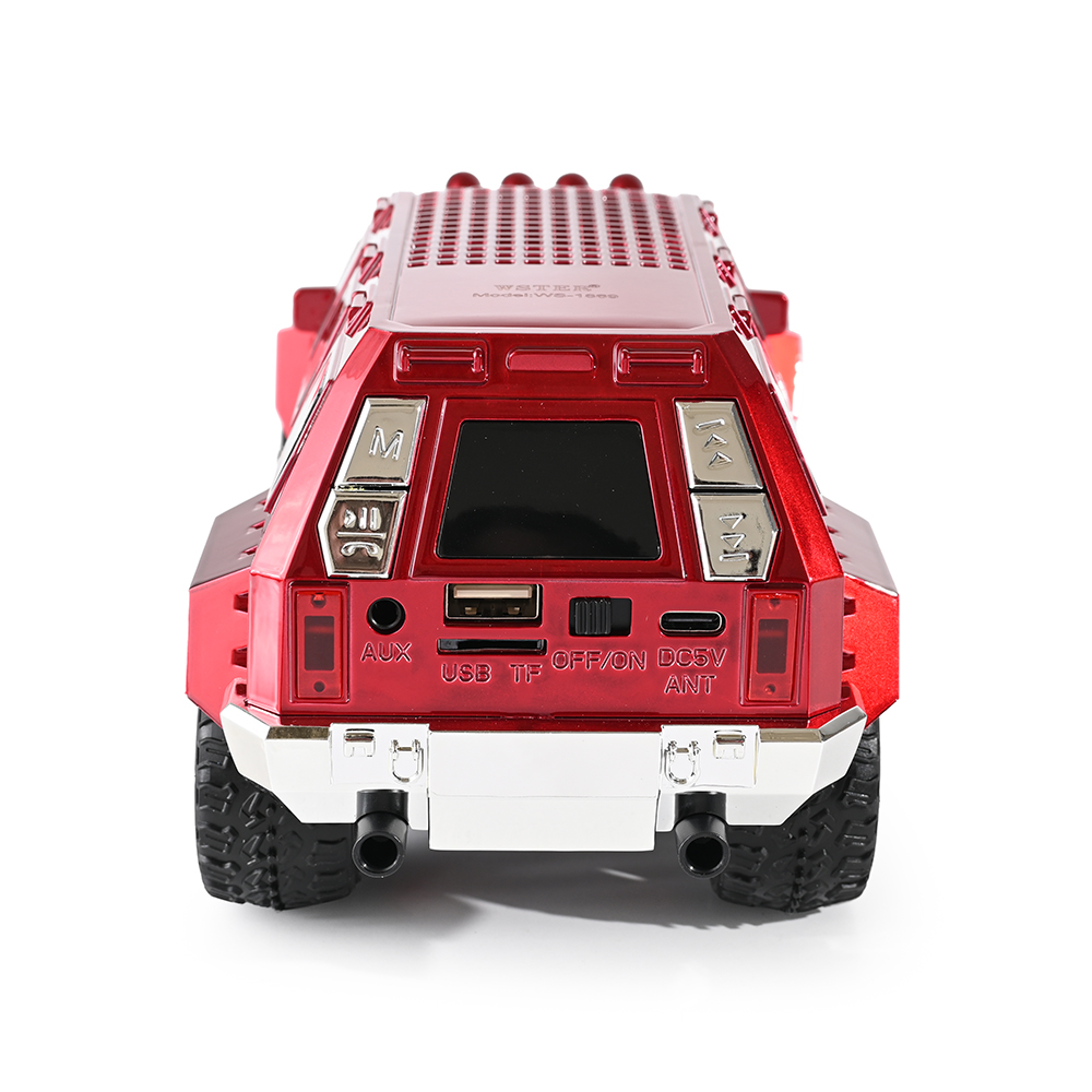 Bluetooth zvucnik WS-1869 crveni - Image 3
